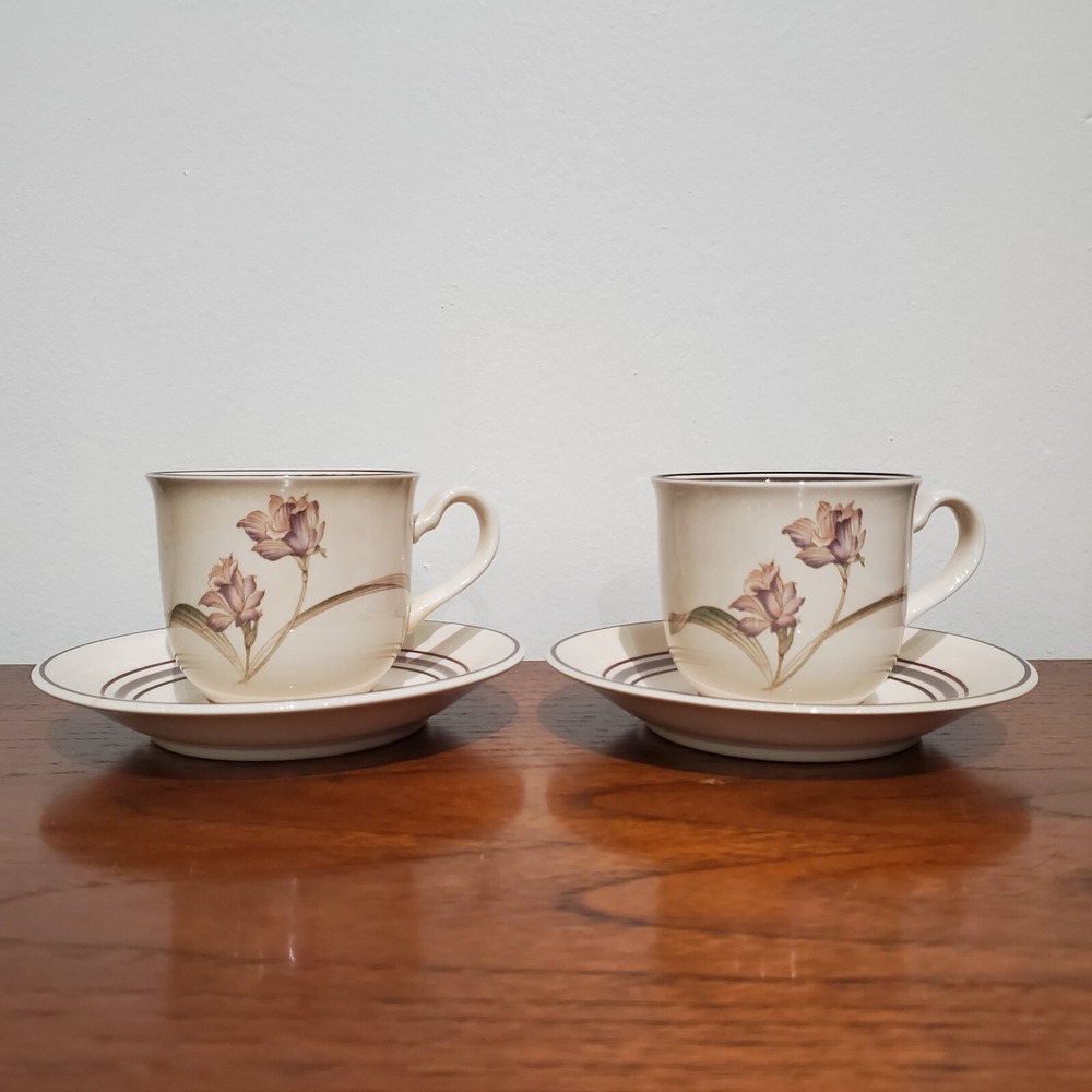 Vintage Noritake Keltcraft PARTNERS 9127 Cup & Saucer Set - Ireland Stoneware